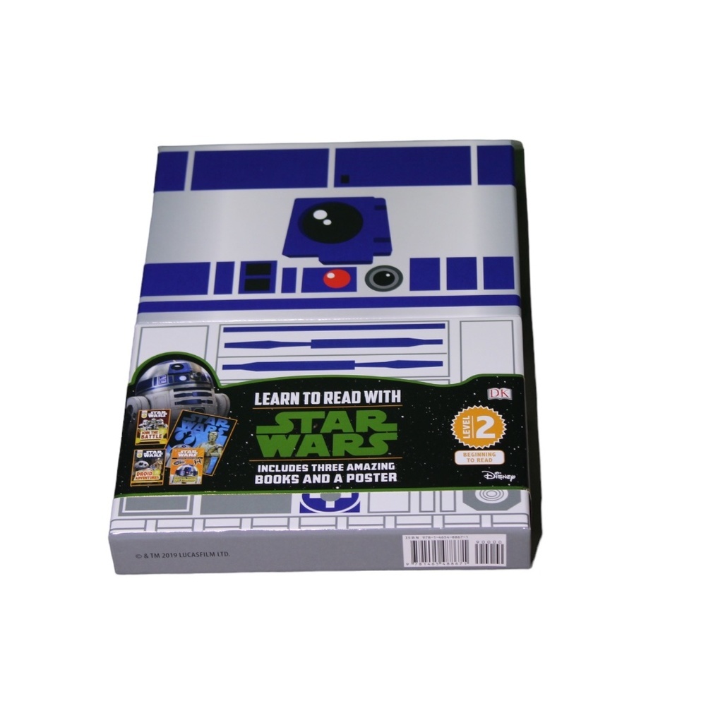 Star Wars‎ R2D2 Learn To Read Level 2 Three Books A Poster